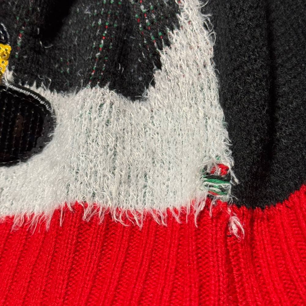 Holiday time double holiday Christmas sweater for 2 people - Picture 7 of 7